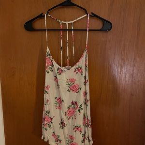 Floral tank top